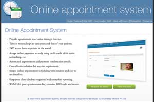 Online appointment system